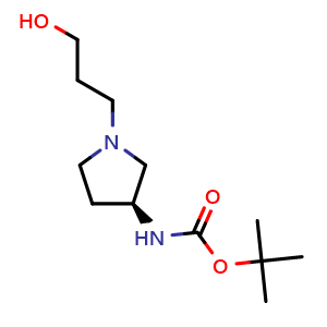 (S)-[1-(3-Hydroxy-propyl)-pyrrolidin-3-yl]-carbamic acid tert-butyl ester