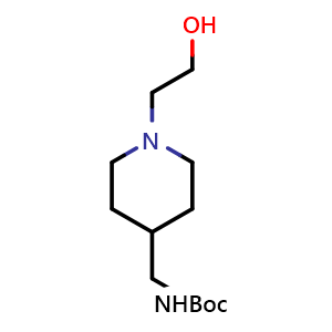 [1-(2-Hydroxy-ethyl)-piperidin-4-ylmethyl]-carbamic acid tert-butyl ester