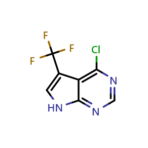 4-Chloro-5-(trifluoromethyl)-7H-pyrrolo[2,3-d]pyrimidine