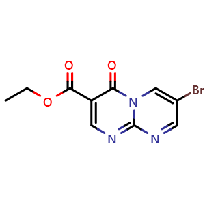 Ethyl 7-bromo-4-oxo-4H-pyrimido[1,2-a]pyrimidine-3-carboxylate
