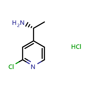 (S)-2-Chloro-4-(1-amino)ethylpyridine hydrochloride