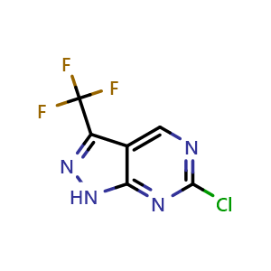 6-Chloro-3-(trifluoromethyl)-1H-pyrazolo[3,4-d]pyrimidine