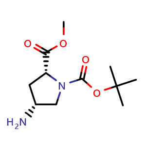 (2R,4R)-1-tert-Butyl 2-Methyl 4-aminopyrrolidine-1,2-dicarboxylate