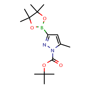 tert-butyl 5-methyl-3-(4,4,5,5-tetramethyl-1,3,2-dioxaborolan-2-yl)-1H-pyrazole-1-carboxylate