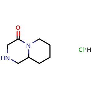 Hexahydro-1H-pyrido[1,2-a]pyrazin-4(6H)-one hydrochloride