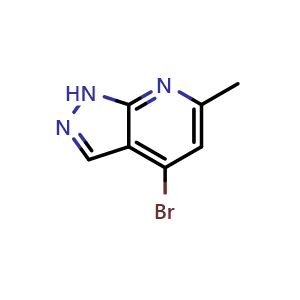 4-Bromo-6-methyl-1H-pyrazolo[3,4-b]pyridine