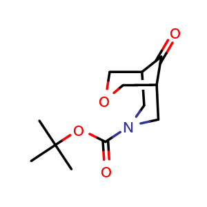 9-Oxo-3-oxa-7-aza-bicyclo[3.3.1]nonane-7-carboxylic acid tert-butyl ester