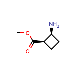 (1R,2S) 2-Aminocyclobutanecarboxylic acid methyl ester