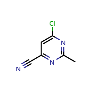 6-Chloro-2-methyl-4-pyrimidinecarbonitrile