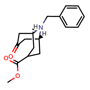 9-Benzyl-7-oxo-9-aza-bicyclo[3.3.1]nonane-3-carboxylic acid methyl ester