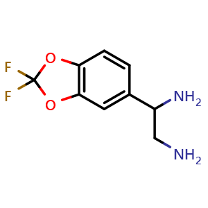 1-(2,2-Difluorobenzo[d][1,3]dioxol-5-yl)ethane-1,2-diamine