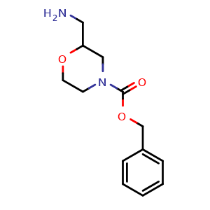 Benzyl 2-(aminomethyl)morpholine-4-carboxylate