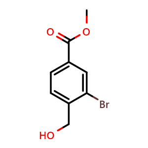 Methyl 3-bromo-4-(hydroxymethyl)benzoate