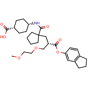Chemical structure of Candoxatril , CAS 123122-55-4, AChemBlock F-4637
