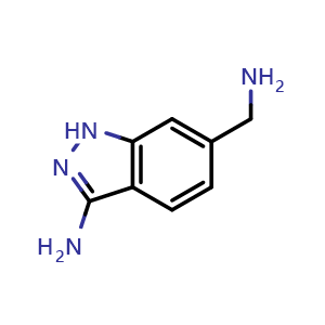 6-(Aminomethyl)-1H-indazol-3-amine