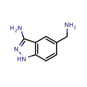 5-(Aminomethyl)-1H-indazol-3-amine