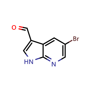 5-Bromo-1H-pyrrolo[2,3-b]pyridine-3-carbaldehyde