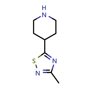 4-(3-Methyl-1,2,4-thiadiazol-5-yl)-piperidine