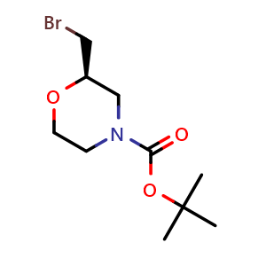 N-Boc-(2R)-(bromomethyl)morpholine