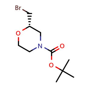 N-Boc-(2S)-(bromomethyl)morpholine