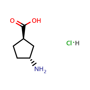 trans-3-Aminocyclopentanecarboxylic acid hydrochloride
