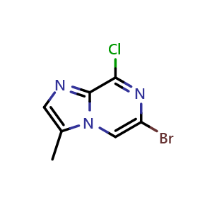 6-Bromo-8-chloro-3-methyl-imidazo[1,2-a]pyrazine