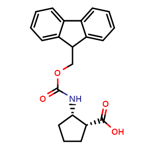 N-Fmoc-(1R,2S)-2-Amino-1-cyclopentanecarboxylic acid