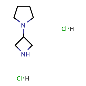 1-Azetidin-3-ylpyrrolidine dihydrochloride