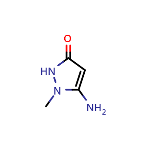 5-Amino-1-methyl-1,2-dihydro-3H-pyrazol-3-one