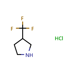 3-Trifluoromethylpyrrolidine hydrochloride