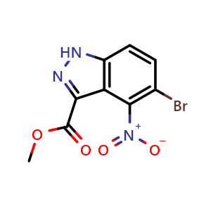 Methyl 5-bromo-4-nitro-1H-indazole-3-carboxylate