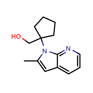 [1-(2-Methyl-pyrrolo[2,3-b]pyridin-1-yl)-cyclopentyl]methanol