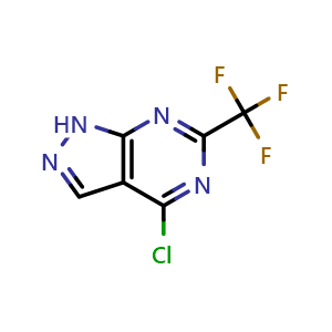 4-Chloro-6-(trifluoromethyl)-1H-pyrazolo[3,4-d]pyrimidine