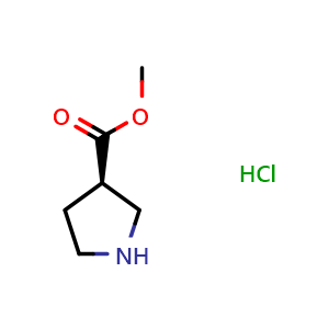 (R)-Methyl pyrrolidine-3-carboxylate hydrochloride
