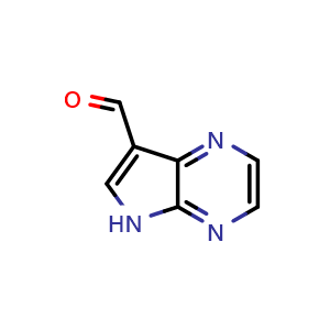 5H-Pyrrolo[2,3-b]pyrazine-7-carboxaldehyde