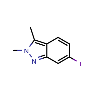 2,3-Dimethyl-6-iodo-2H-indazole