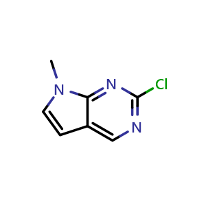2-Chloro-7-methyl-7H-pyrrolo[2,3-d]pyrimidine
