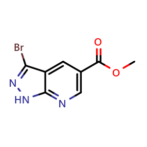 Methyl 3-bromo-1H-pyrazolo[3,4-b]pyridine-5-carboxylate