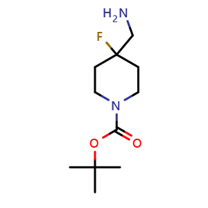 1-Boc-4-(aminomethyl)-4-fluoropiperidine