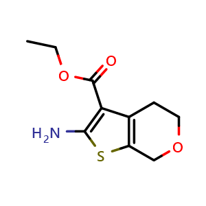 Ethyl 2-amino-4,7-dihydro-5H-thieno[2,3-c]pyran-3-carboxylate