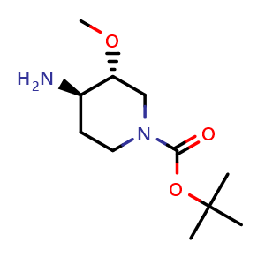 trans-4-Amino-1-Boc-3-methoxypiperidine