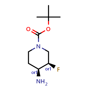 cis-4-Amino-1-Boc-3-fluoropiperidine