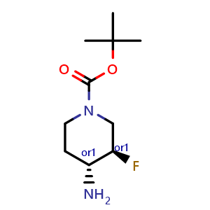 trans-4-Amino-1-Boc-3-fluoropiperidine