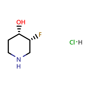 cis-3-Fluoro-4-piperidinol hydrochloride