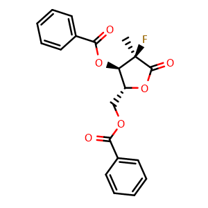 ((2R,3R,4R)-3-(Benzoyloxy)-4-fluoro-4-methyl-5-oxotetrahydrofuran-2-yl)methyl benzoate