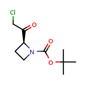 (S)-tert-Butyl 2-(2-chloroacetyl)azetidine-1-carboxylate