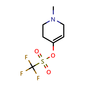 1-Methyl-1,2,3,6-tetrahydropyridin-4-yl trifluoromethanesulfonate