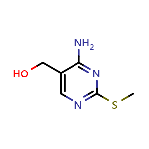4-Amino-2-methylthio-5-pyrimidinemethanol