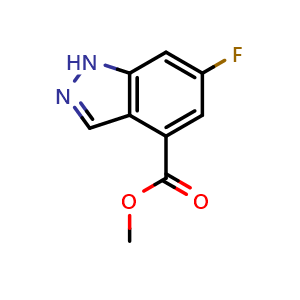 methyl 6-fluoro-1H-indazole-4-carboxylate