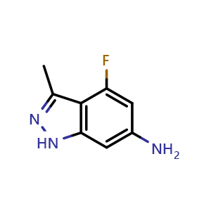 6-Amino-4-fluoro-3-methyl-1H-indazole